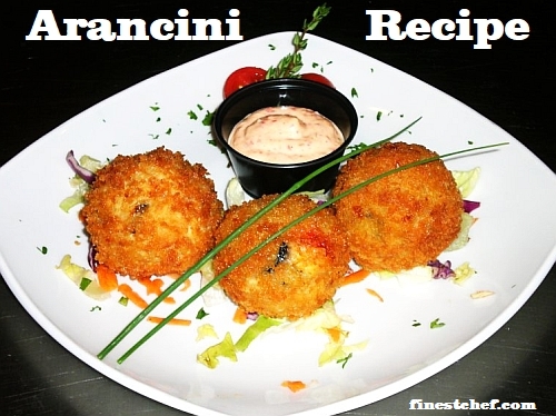 Arancini Italian rice balls