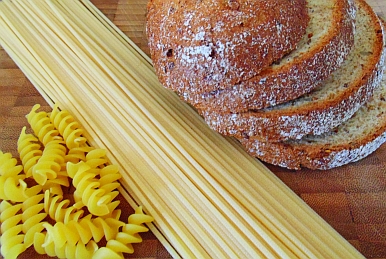 Bread and pasta