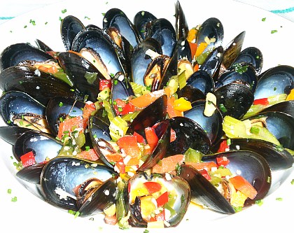 Mussels recipe with picture