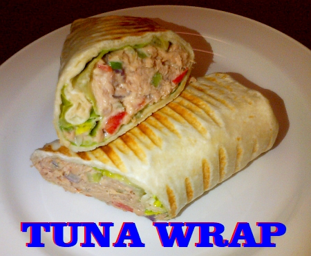 Tuna salad wrap
