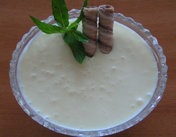 Zabayon dessert