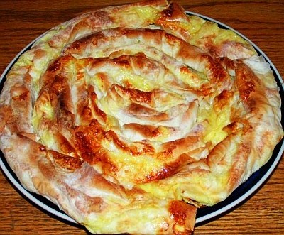 Burek phyllo pie