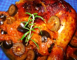 Greek Chicken Recipe - Chicken a la Greque | Greek Recipes | FinestChef.com