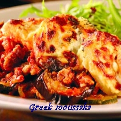 Greek moussaka