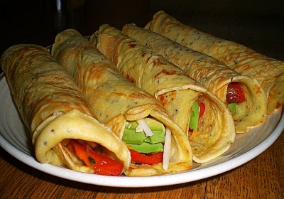 Dinner crepes